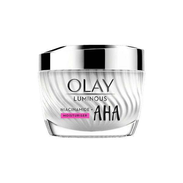 Olay Luminous Niacinamide+AHA Moisturiser Cream 50g – Nazar Jan's Olay Luminous Niacinamide+AHA Moisturiser Cream 50g – Nazar Jan's