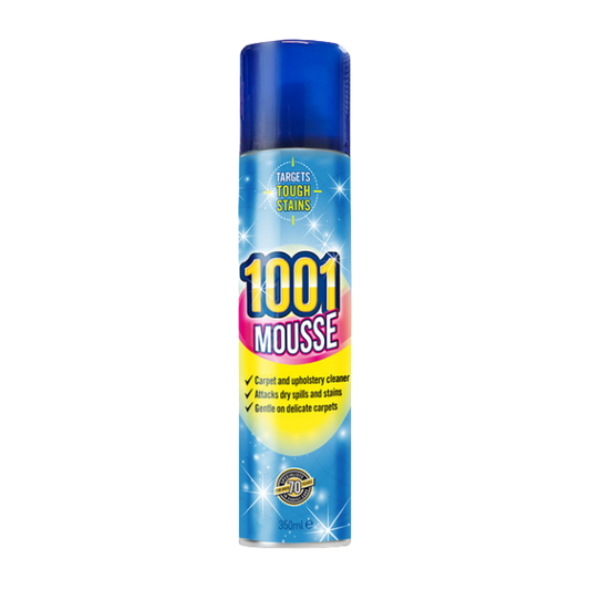 1001 Mousse Carpet Cleaner 350ml