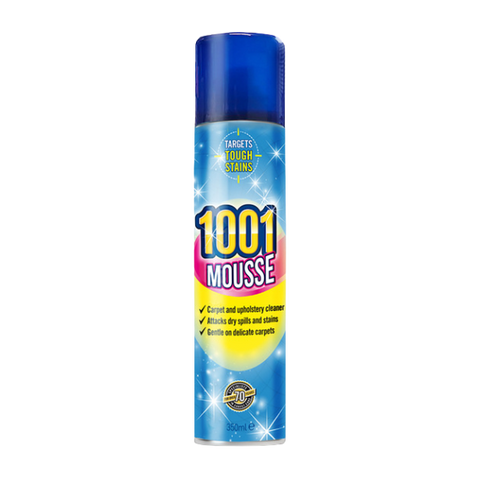 1001 Mousse Carpet Cleaner 350ml