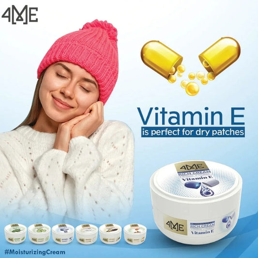 4me Moisturizing Rich Cream With Vitamin E 200ml