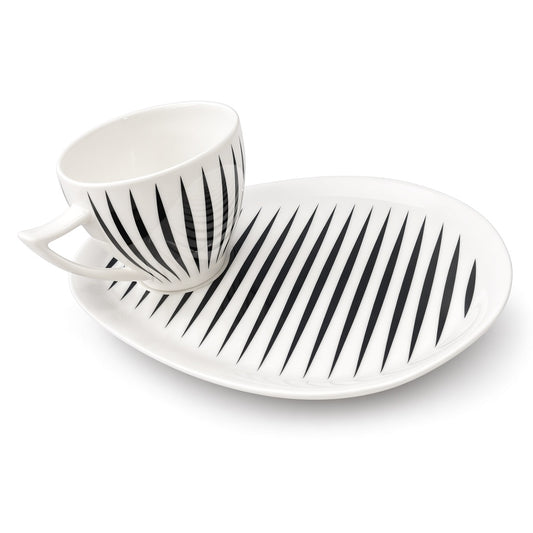 IMPERIAL MUG WITH SERVING PLATE QWA081331904