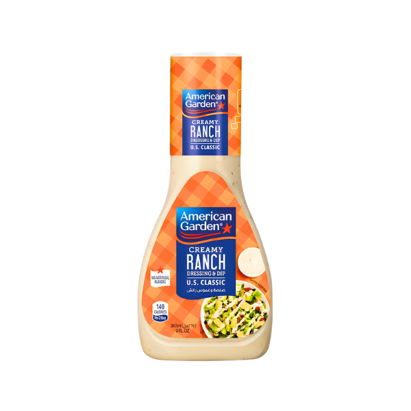 AMERICAN GARDEN CREAMY RANCH CLASSIC DRESSING 267ML