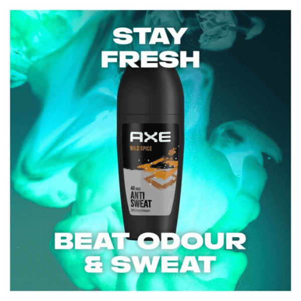 AXE Wild Spice Anti Sweat Deodorant Roll On 50ml