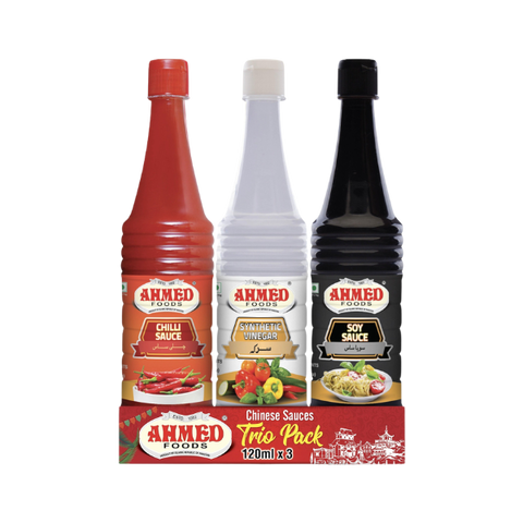 Ahmed Chinese Sauces Trio Pack 120mlx3