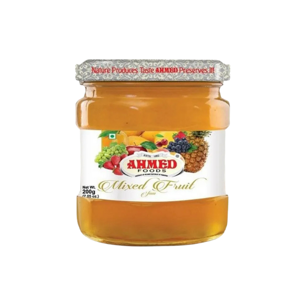 Ahmad Jam Racking Ahmed Mixed Fruit Jam 200g – Nazar Jan's Supermarket