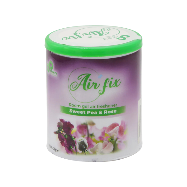 Air Fix Room Gel Air Freshener Sweet Pea And Rose 170g