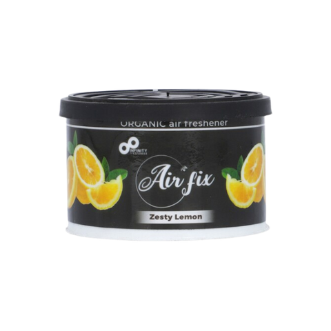 Air Fix Zesty Lemon Organic Car Air Freshener 50g