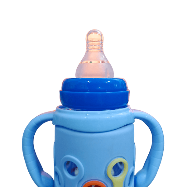 Algo Glass Baby Feeder Bottle Bpa Free 240ml