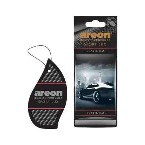 Areon Sport Lux Hanging Car Air Freshener Platinum