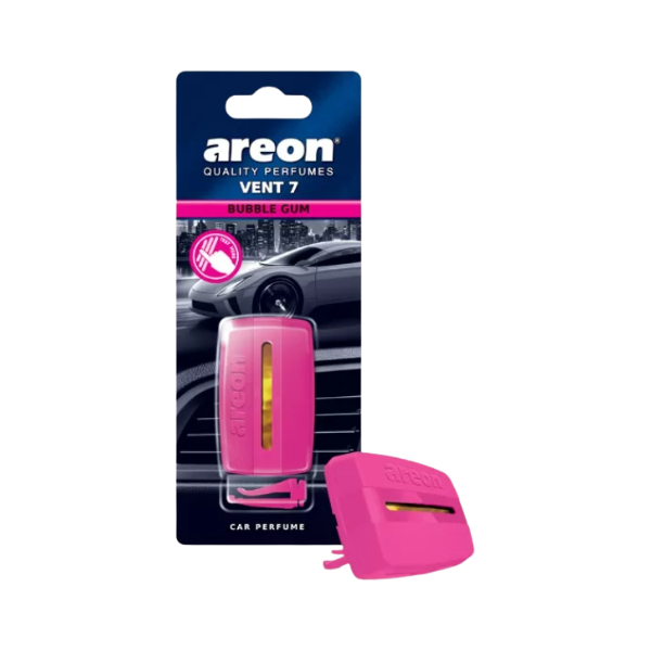 Areon Vent 7 Car Hanging Air Freshener Perfume 4.5ml Bubble Gum