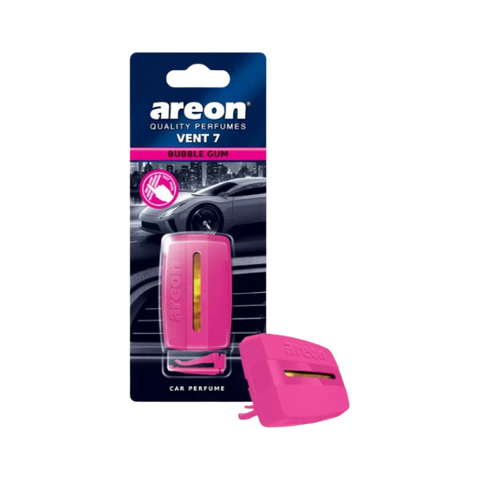 Areon Vent 7 Car Hanging Air Freshener Perfume 4.5ml Bubble Gum