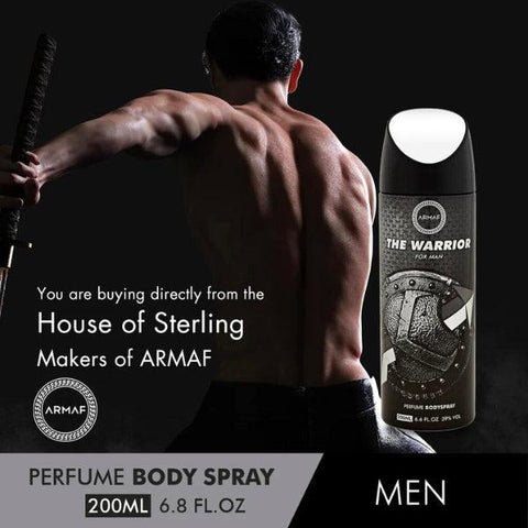 Armaf The Warrior Body Spray For Men 200ml