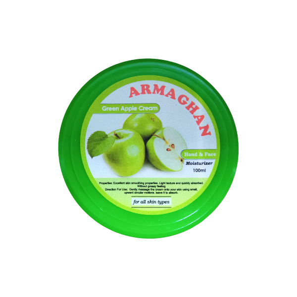 Armaghan Cream For Hand & Face With Green Apple Essence 100ml