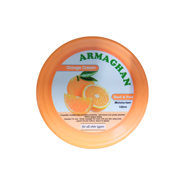 Armaghan Cream For Hand & Face With Orange Essence 100ml