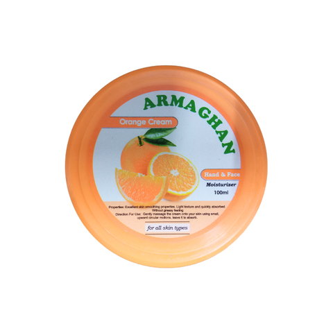 Armaghan Cream For Hand & Face With Orange Essence 100ml