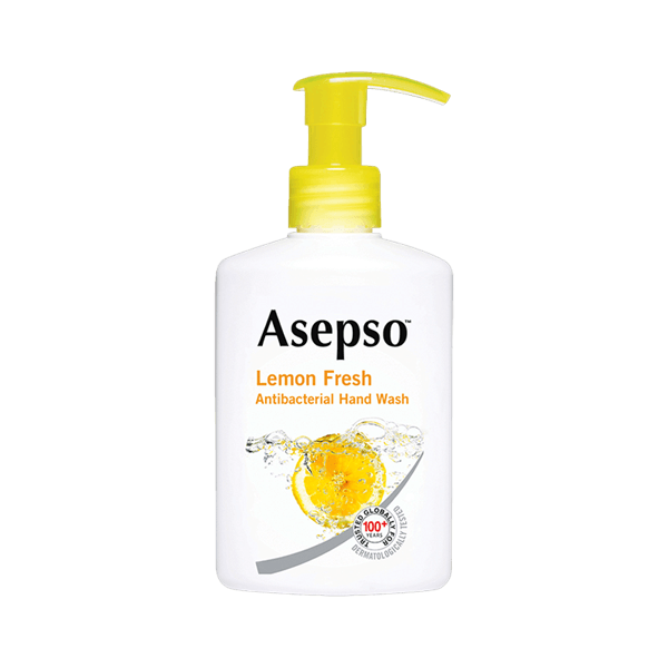 Asepso Lemon Fresh Antibacterial Hand Wash 250ml