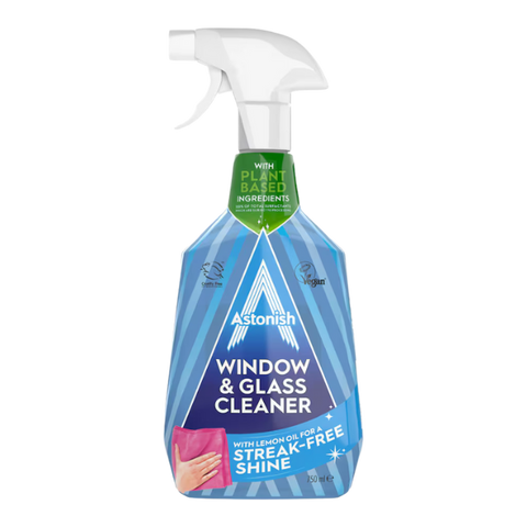 Astonish Window And Glass Cleaner Spray With Lemon Oil 750ml