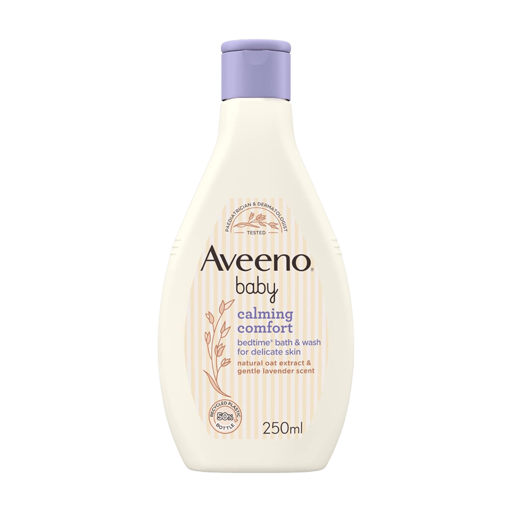 Aveeno Baby Calming Comfort Bedtime Bath And Wash 250ml