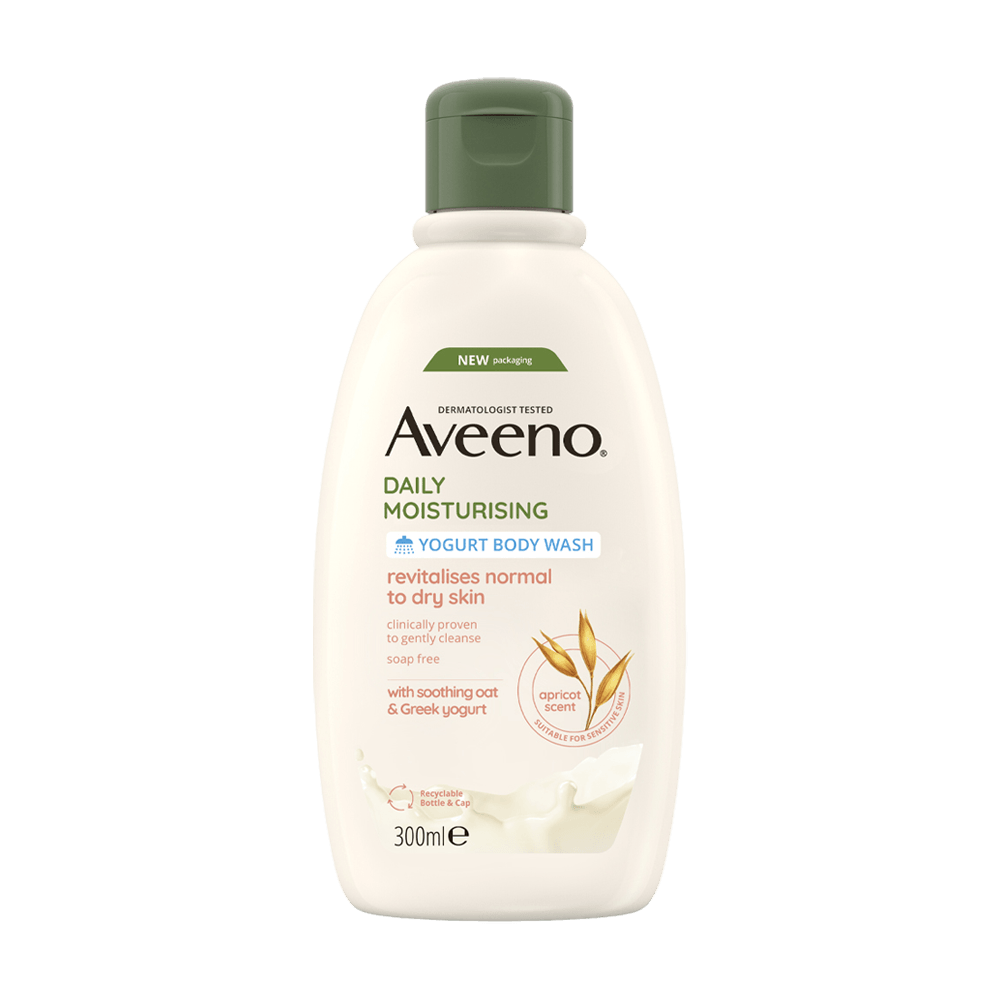 Aveeno Daily Moisturising Yogurt Body Wash 300ml