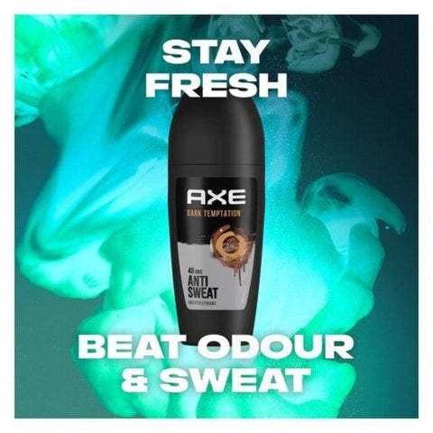 Axe Dark Temptation 48Hrs Anti Sweat Antiperspirant Deodorant Roll On 50ml