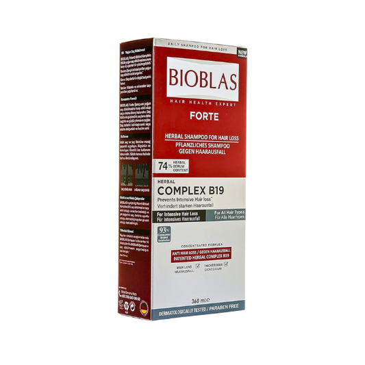 BIOBLAS FORTE COMPLEX B19 SHAMPOO 360ML
