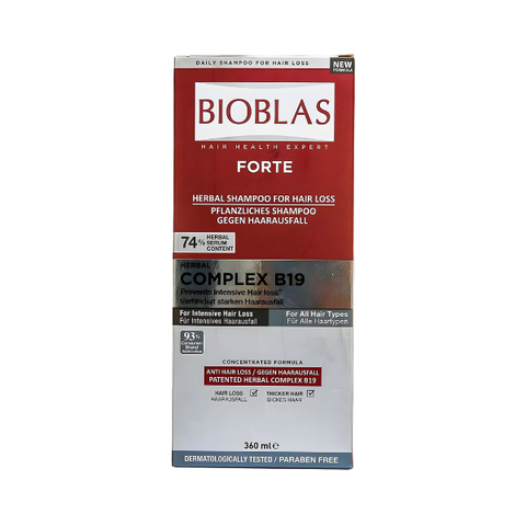 BIOBLAS FORTE COMPLEX B19 SHAMPOO 360ML