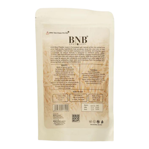 BNB Brightening Rice Powder Organic Mask 120g