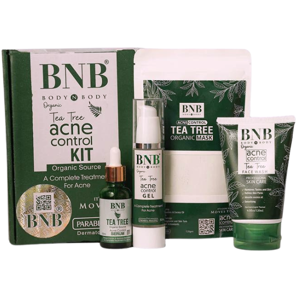 BNB Organic Tea Tree Acne Control Kit