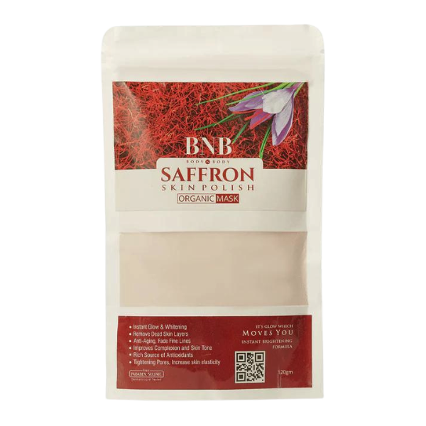 BNB Saffron Skin Polish Organic Mask 120gm