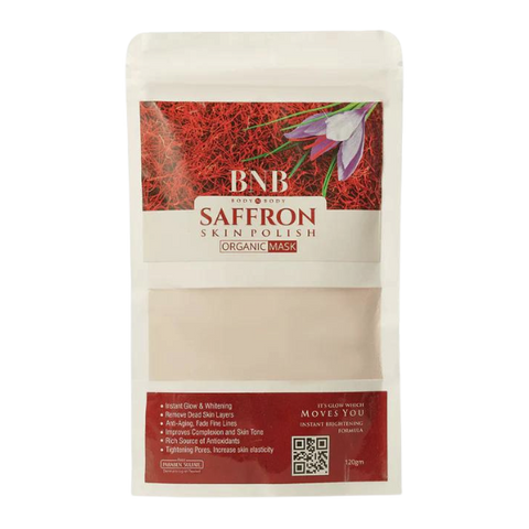 BNB Saffron Skin Polish Organic Mask 120gm