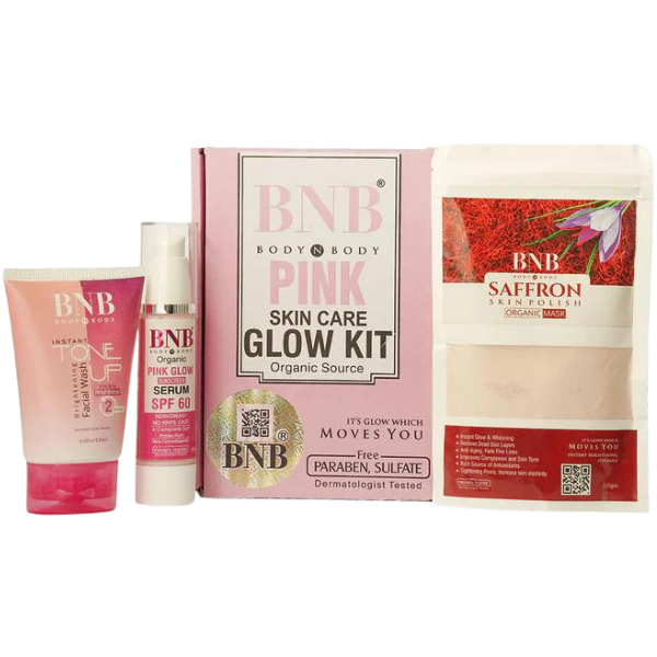 BNB Skin Care Pink Glow Kit