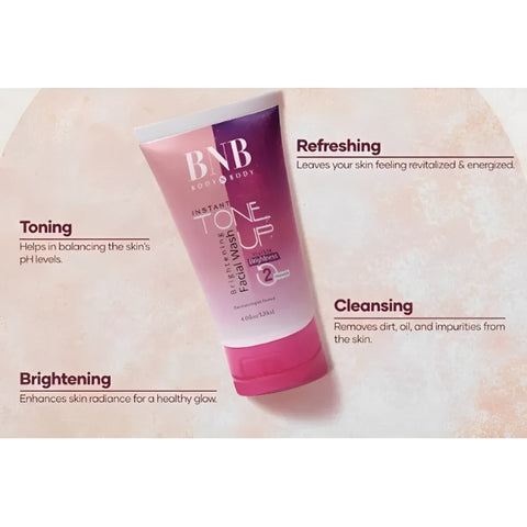 BNB Tone Up Facial Wash 120ml