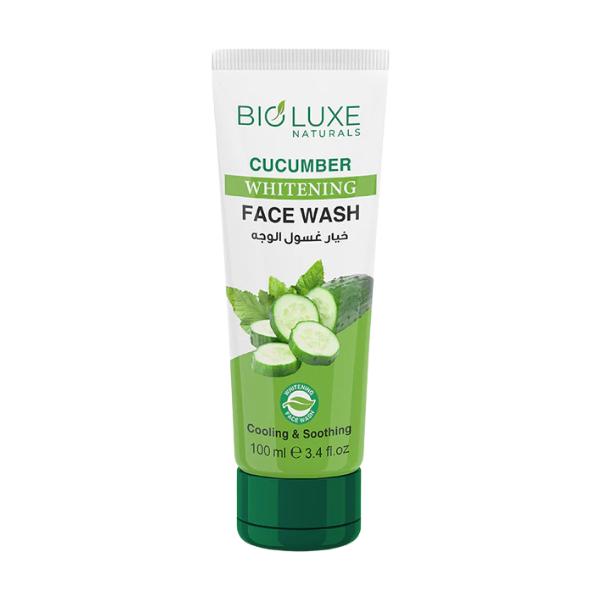 Bio Luxe Cucumber Whitening Face Wash 100ml