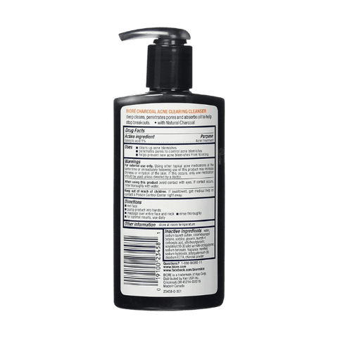 Biore Charcoal Acne Clearing Cleanser 200ml