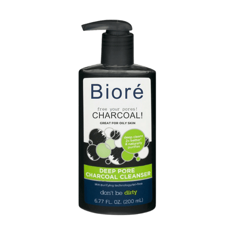 Biore Charcoal Deep Pore Charcoal Cleanser 200ml