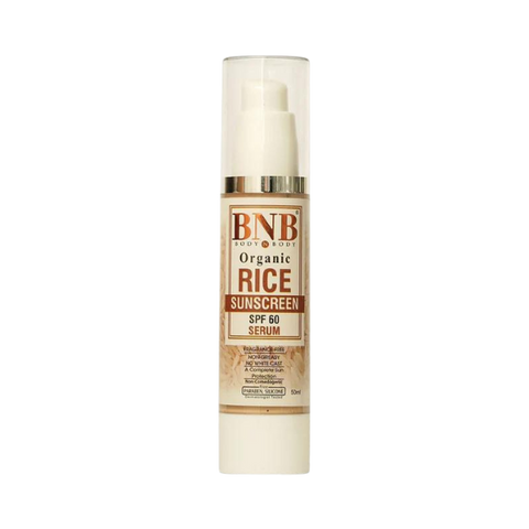 BNB Organic Rice Sunscreen Spf60 Serum 50ml