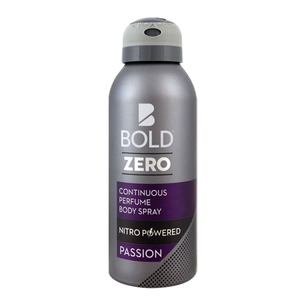 Bold Zero Passion Perfume Body Spray 120ml
