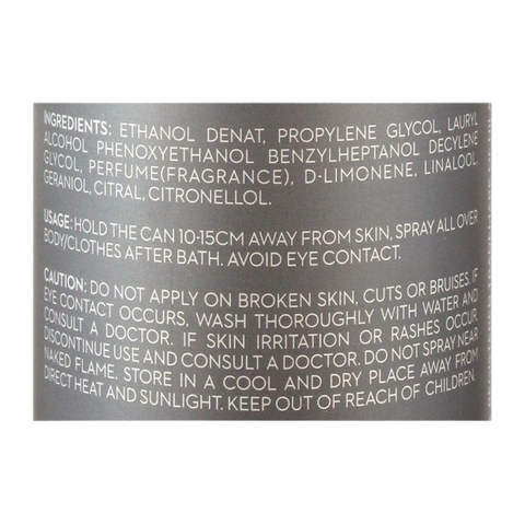 Bold Zero Passion Perfume Body Spray 120ml