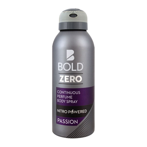 Bold Zero Passion Perfume Body Spray 120ml