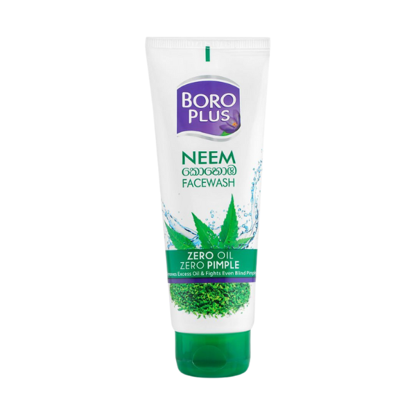 Boro Plus Zero Oil Zero Pimple Neem Face Wash 100ml