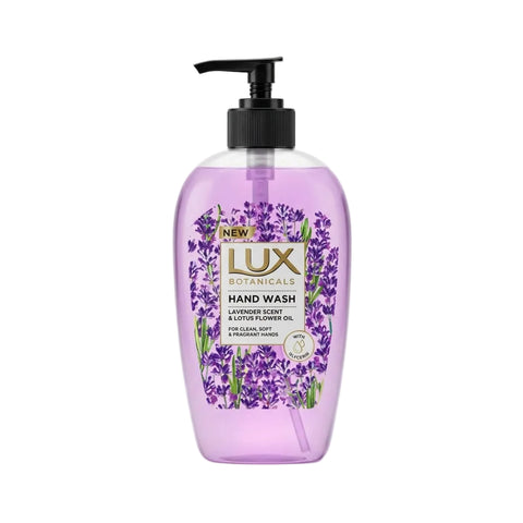 Bottle of Lux Lavender and Lotus Hand Wash 220ml