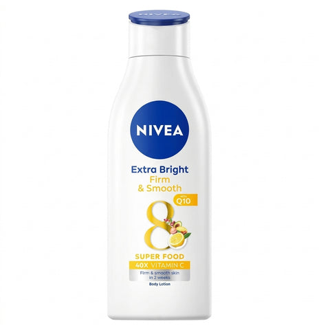Bottle of Nivea Firm & Smooth Body Lotion with Vitamin C 190ml