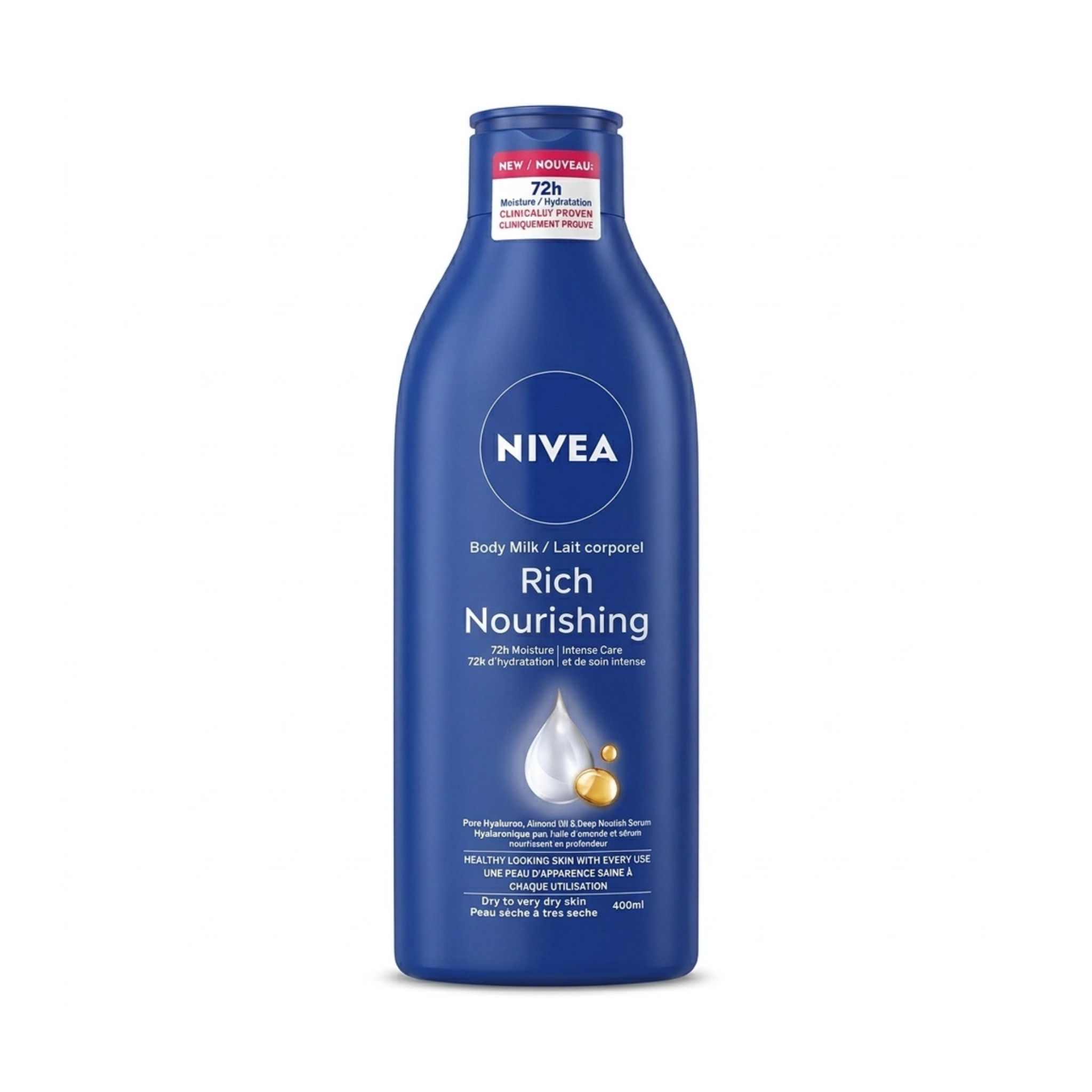 Bottle of Nivea Rich Nourishing Body Lotion 400ml