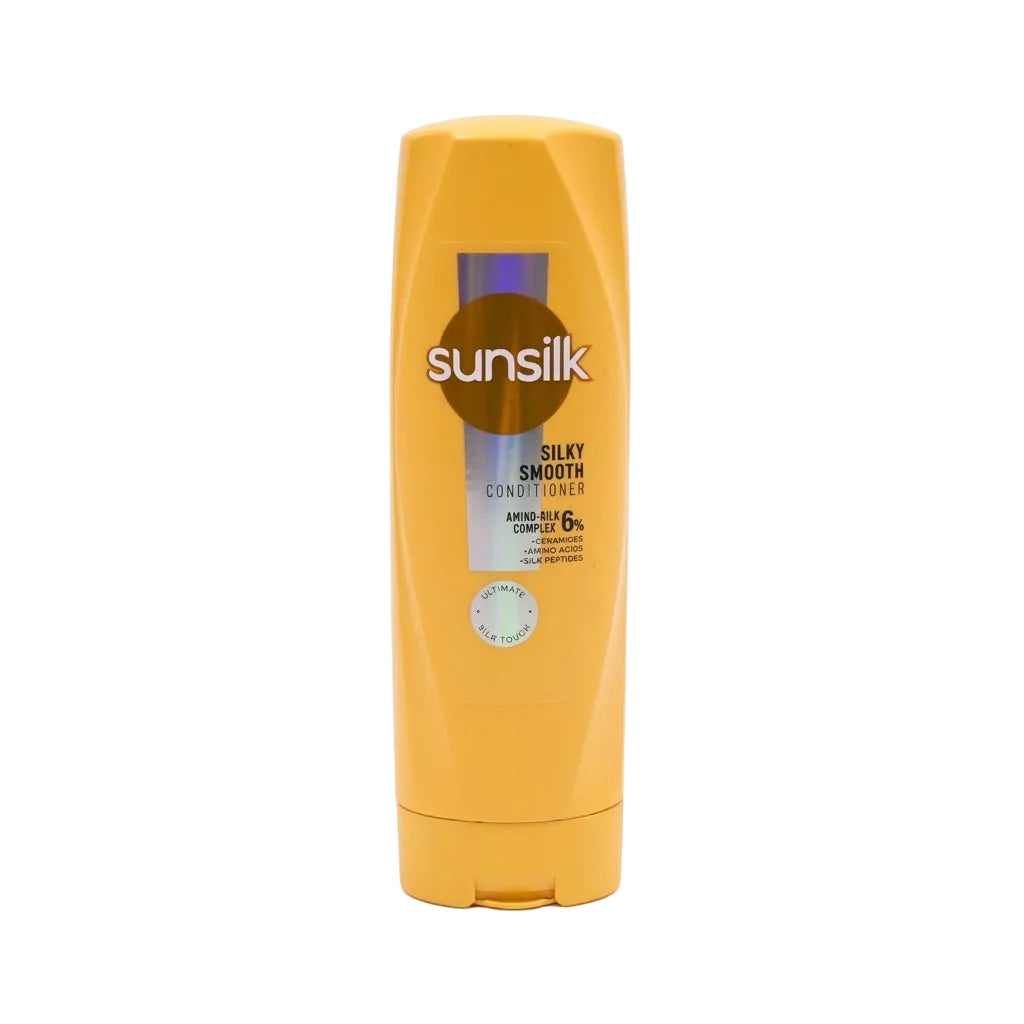 Bottle of Sunsilk Silky Smooth Conditioner 180ml