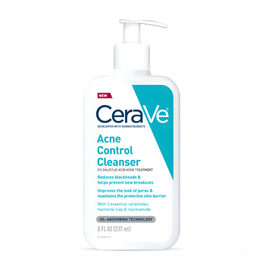 CERAVE ACNE CONTROL CLEANSER OIL ABSORBING 473ML