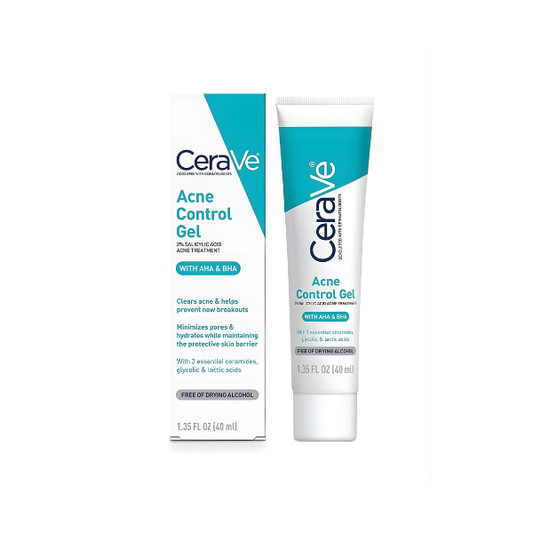CERAVE ACNE CONTROL GEL WITH AHA & BHA 40ML
