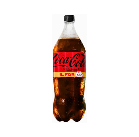 COCA COLA ZERO 1LTR