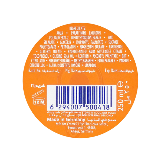 CREME 21 AL DAY CREME  250ML