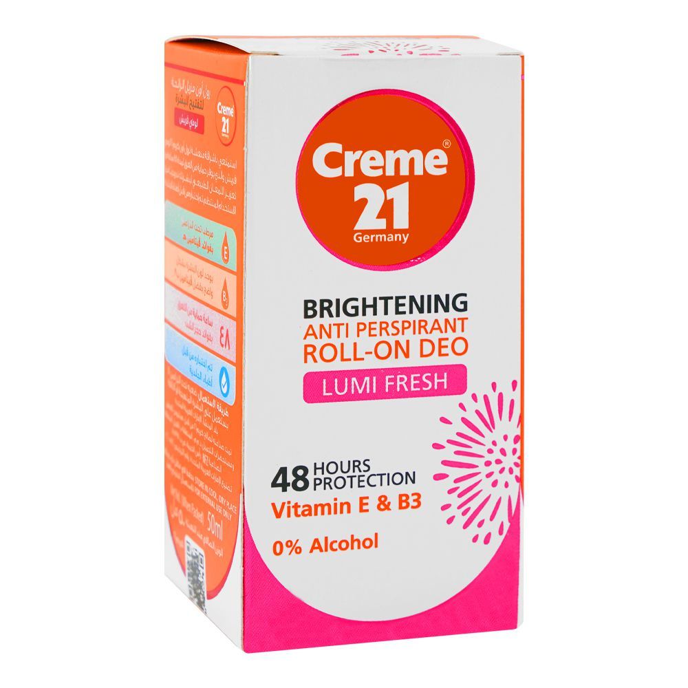 CREME 21 LUMI FRESH VITAMIN E CREAM 50ML