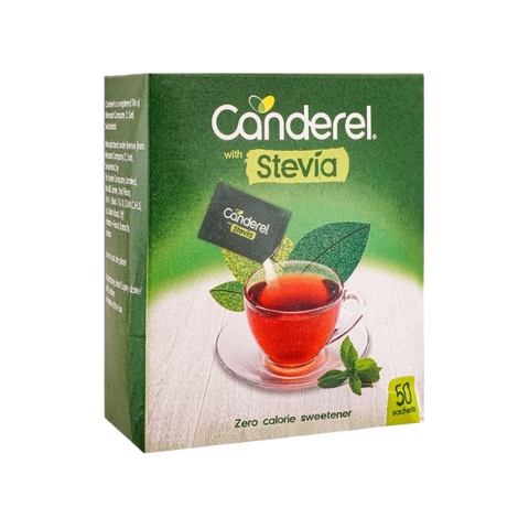 Canderel Stevia Sweetener Sachets 50 Pack